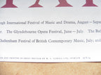 Vintage Poster Festivals in Britain 1955 - 19.5"×29.5" (49.5×75cm)