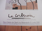 Le Corbusier Original Kunstausstellungsplakat - 23.2"×31.5" (59×80cm)