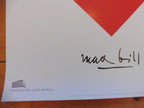 Max Bill Original Kunstplakat - 60×75cm