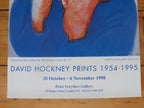 David Hockney original art poster - 16.9"×28.0" (43×71cm)