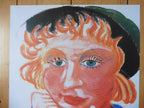 David Hockney original art poster - 16.9"×28.0" (43×71cm)