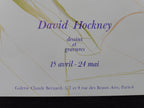 David Hockney original art poster - 17.7"×25.2" (45×64cm)