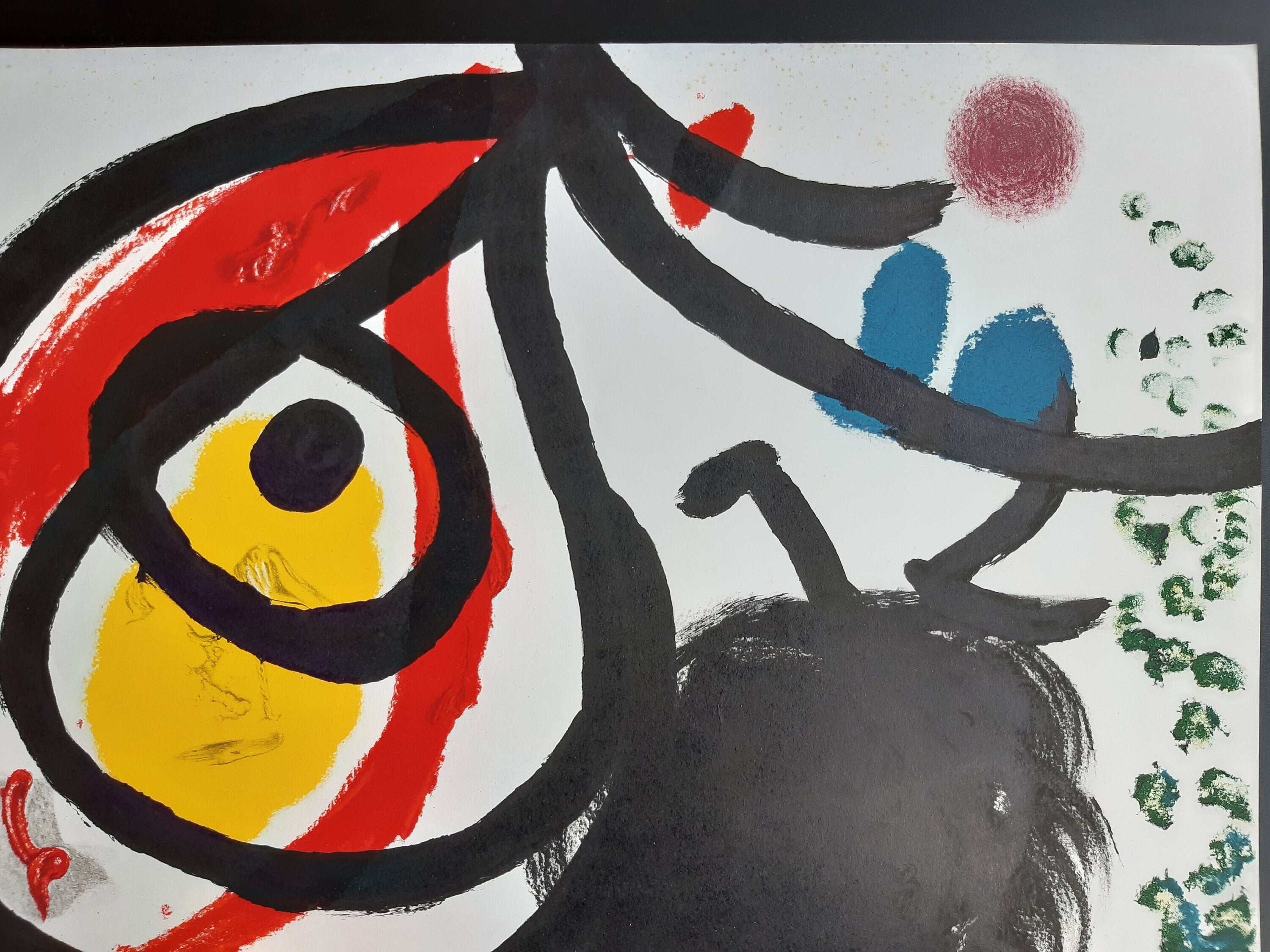 Miro Original-Kunstposter – 21.1"×34.1" (53.5×86.5cm)