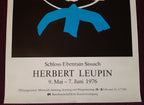 Herbert Leupin original art poster - 17.7"×25.2" (45×64cm)