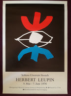 Herbert Leupin original art poster - 17.7"×25.2" (45×64cm)
