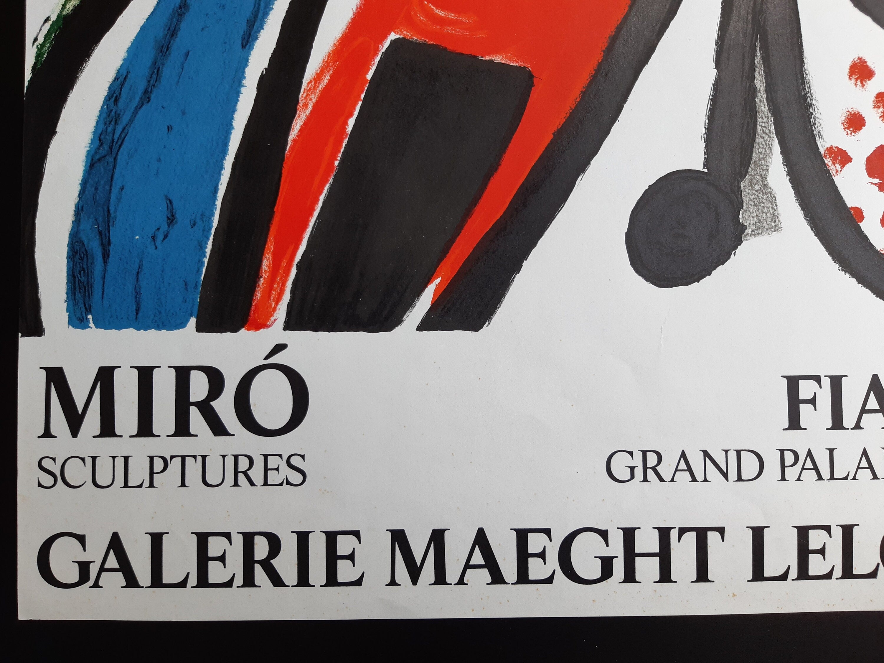 Miro Original-Kunstposter – 21.1"×34.1" (53.5×86.5cm)