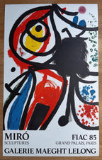 Miro Original-Kunstposter – 21.1"×34.1" (53.5×86.5cm)