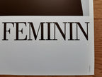 Prêt-à-porter Feminin Paris Razzia Poster – 60×90 cm