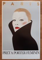 Prêt-à-porter Feminin Paris Razzia Poster – 60×90 cm