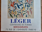 Fernand Léger original art poster - 17.9"×23.8" (45.5×60.5cm)