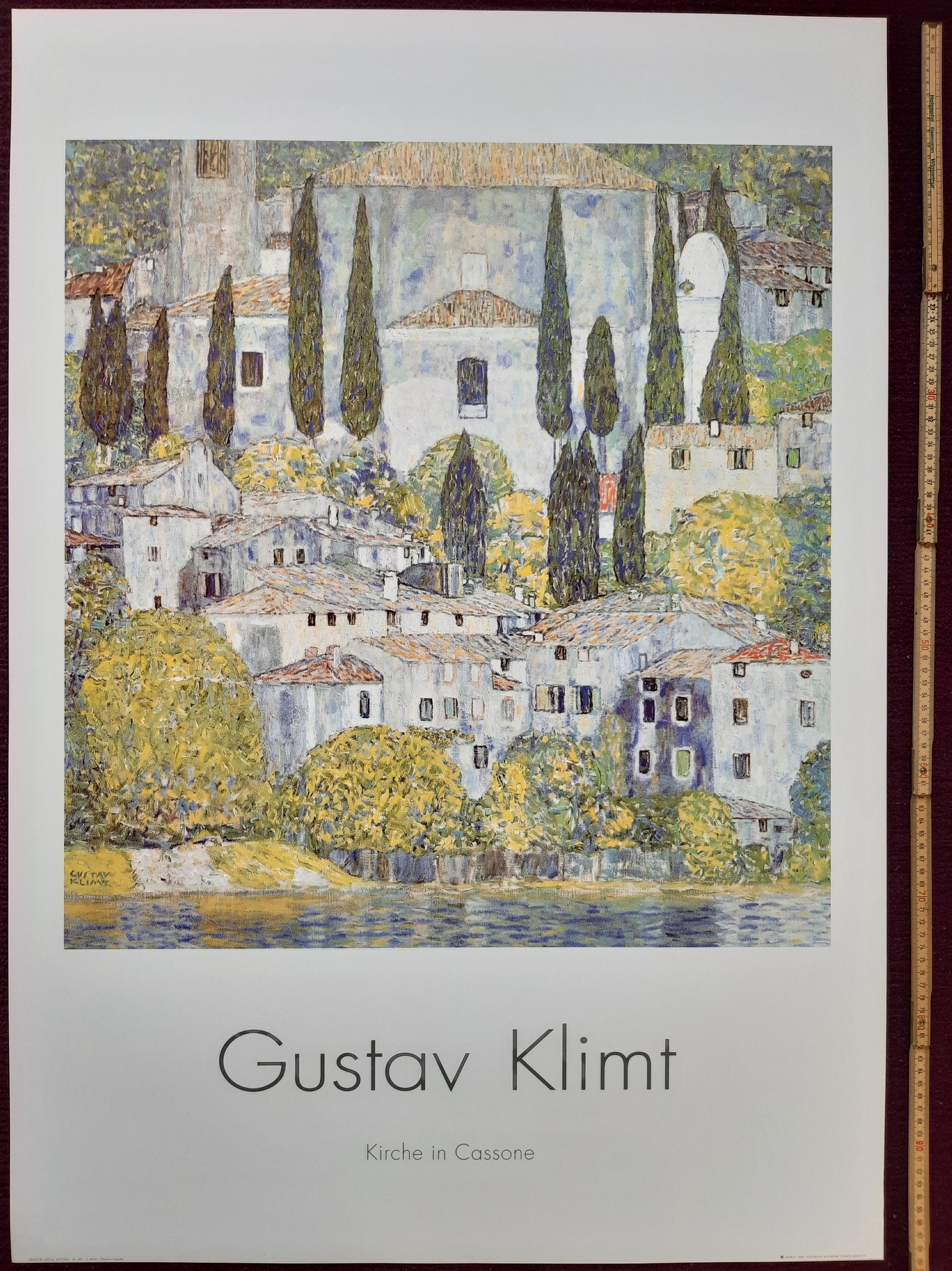 Original Klimt Kunstposter – 70×99cm