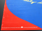 Amnesty International Youngerman original poster - 25.3"×31.9" (64.2×81cm)
