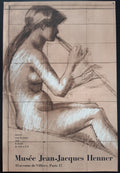 Musée Jean-Jacques Henner Paris original art poster - 15.4"×22.8" (39×58cm)