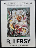Roger Lersy original art poster - 20.1"×27.6" (51×70cm)