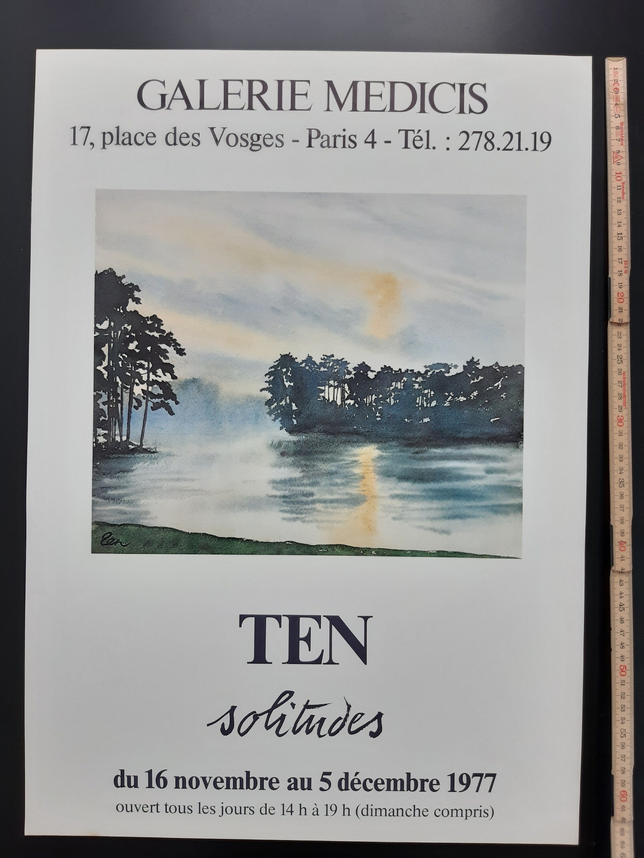 ZEHN originale Kunstplakate