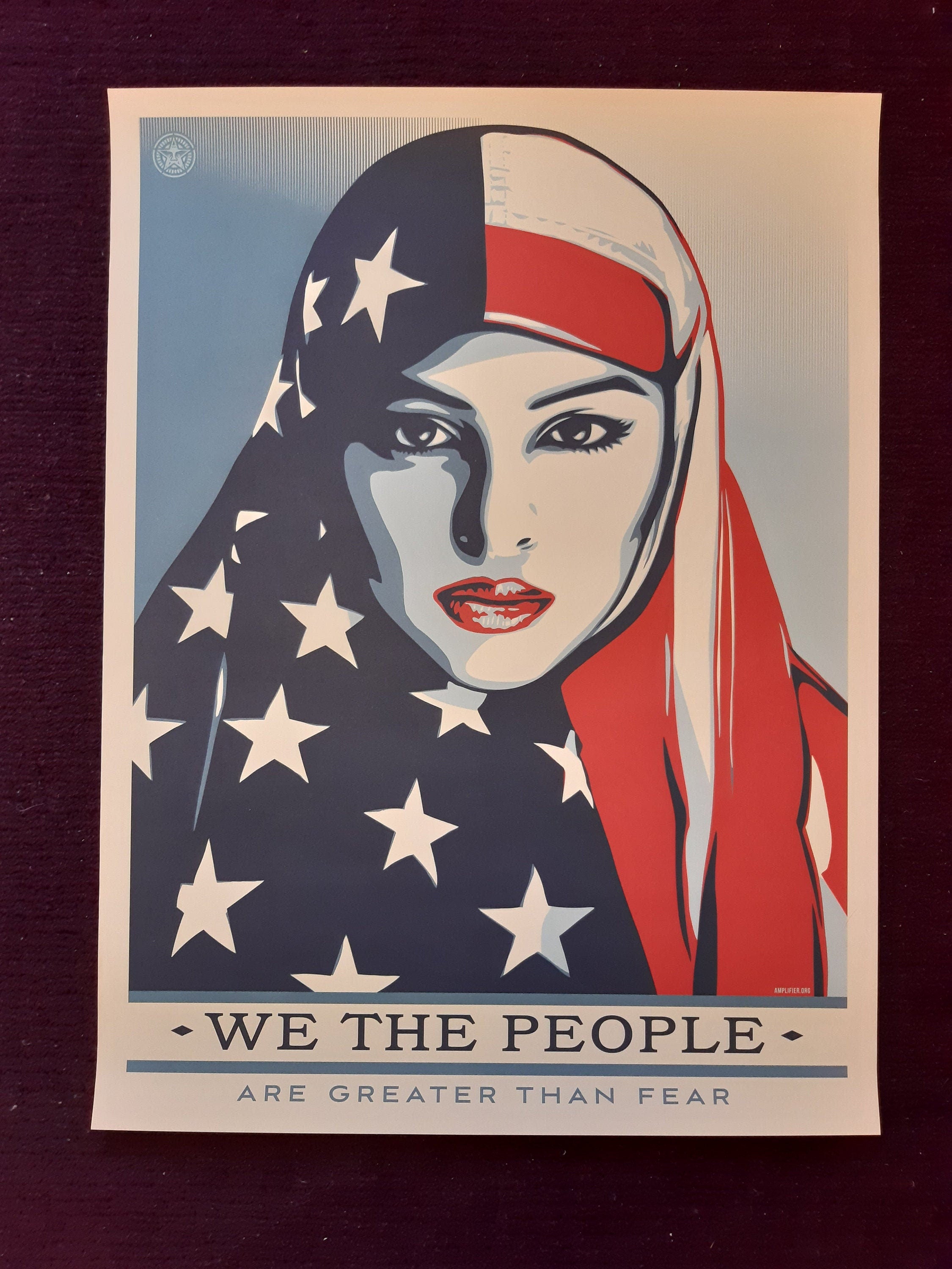 Shepard Fairey We the People Plakat - 18.1"×24.0" (46×61cm)