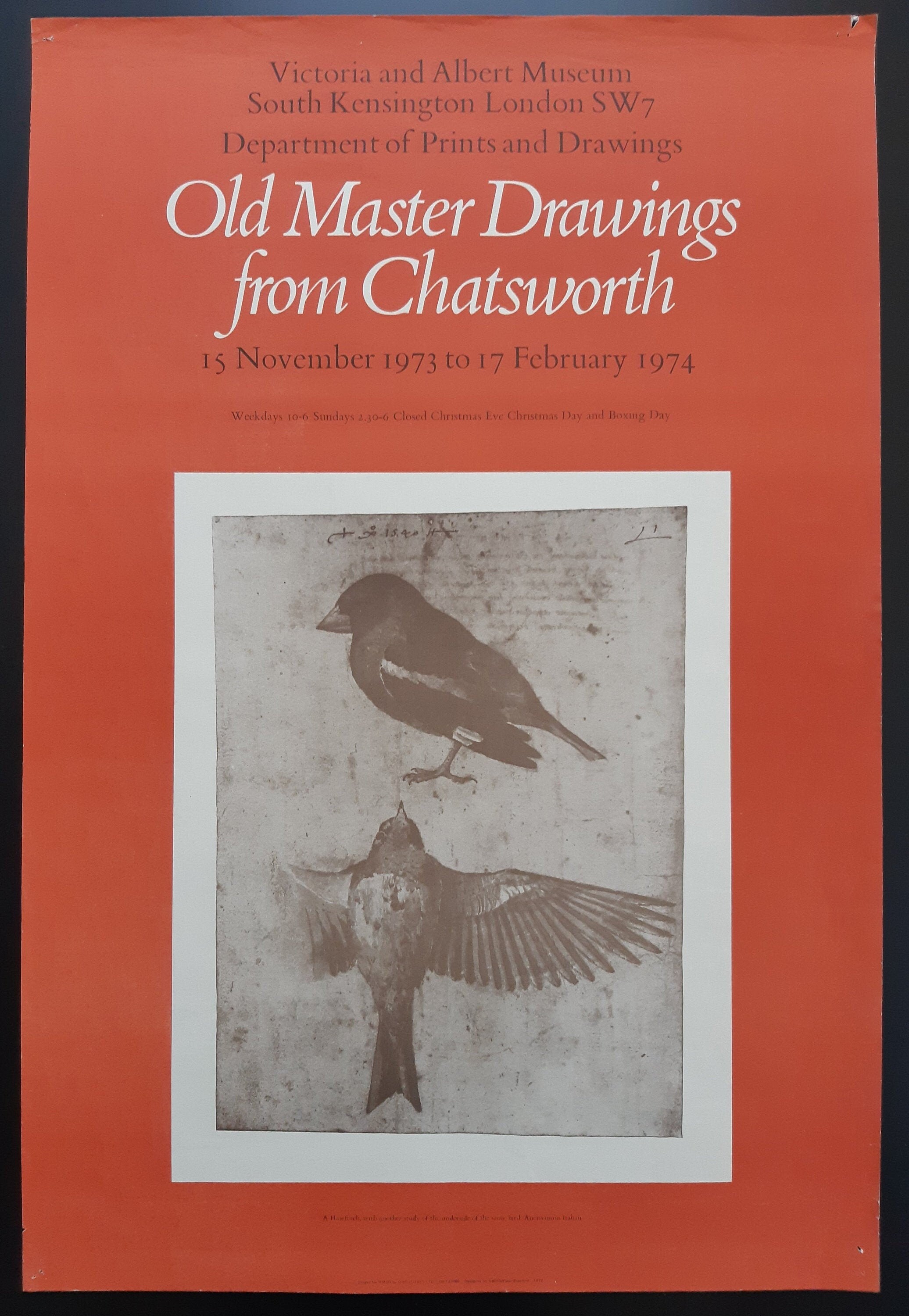 Old Master Drawings Chatsworth original art poster - 20.1"×29.9" (51×76cm)