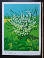 David Hockney original art poster - 18.7"×25.8" (47.5×65.5cm)