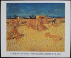 Van Gogh art exhibition poster - 18.1"×22.0" (46×56cm)