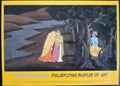 Punjab Hills art exhibition poster - 17.5"×24.0" (44.5×61cm)