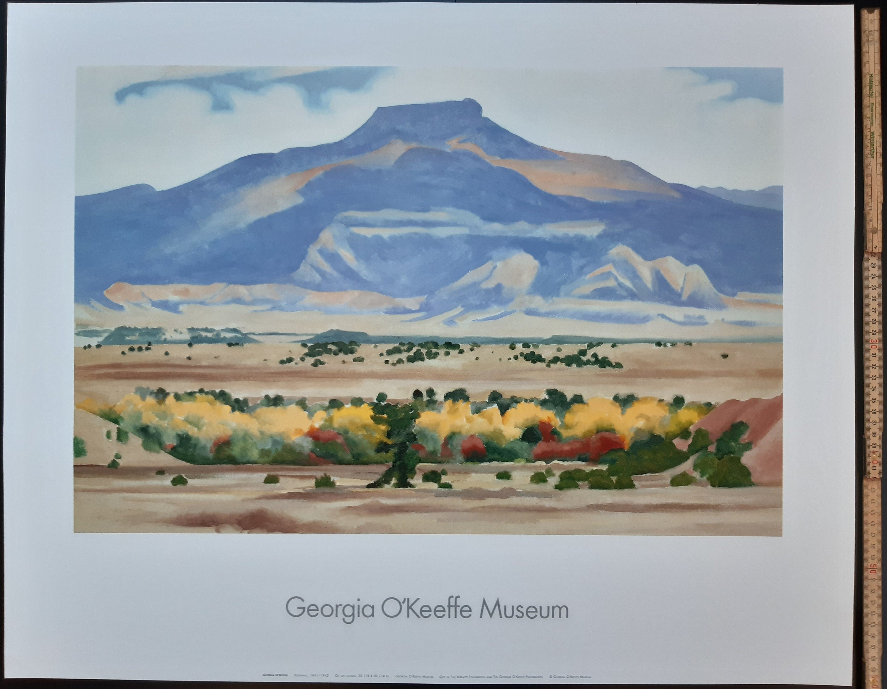 Georgia O'Keeffe Original-Kunstposter – 76×61 cm (29.9"×24.0")