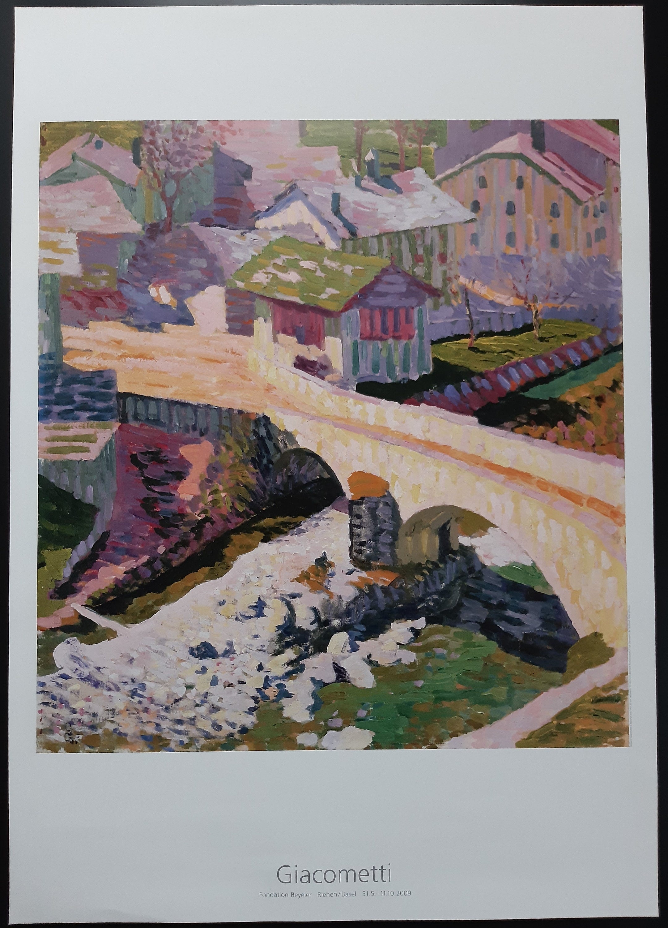 Giovanni Giacometti original art poster - 27.6"×39.4" (70×100cm)