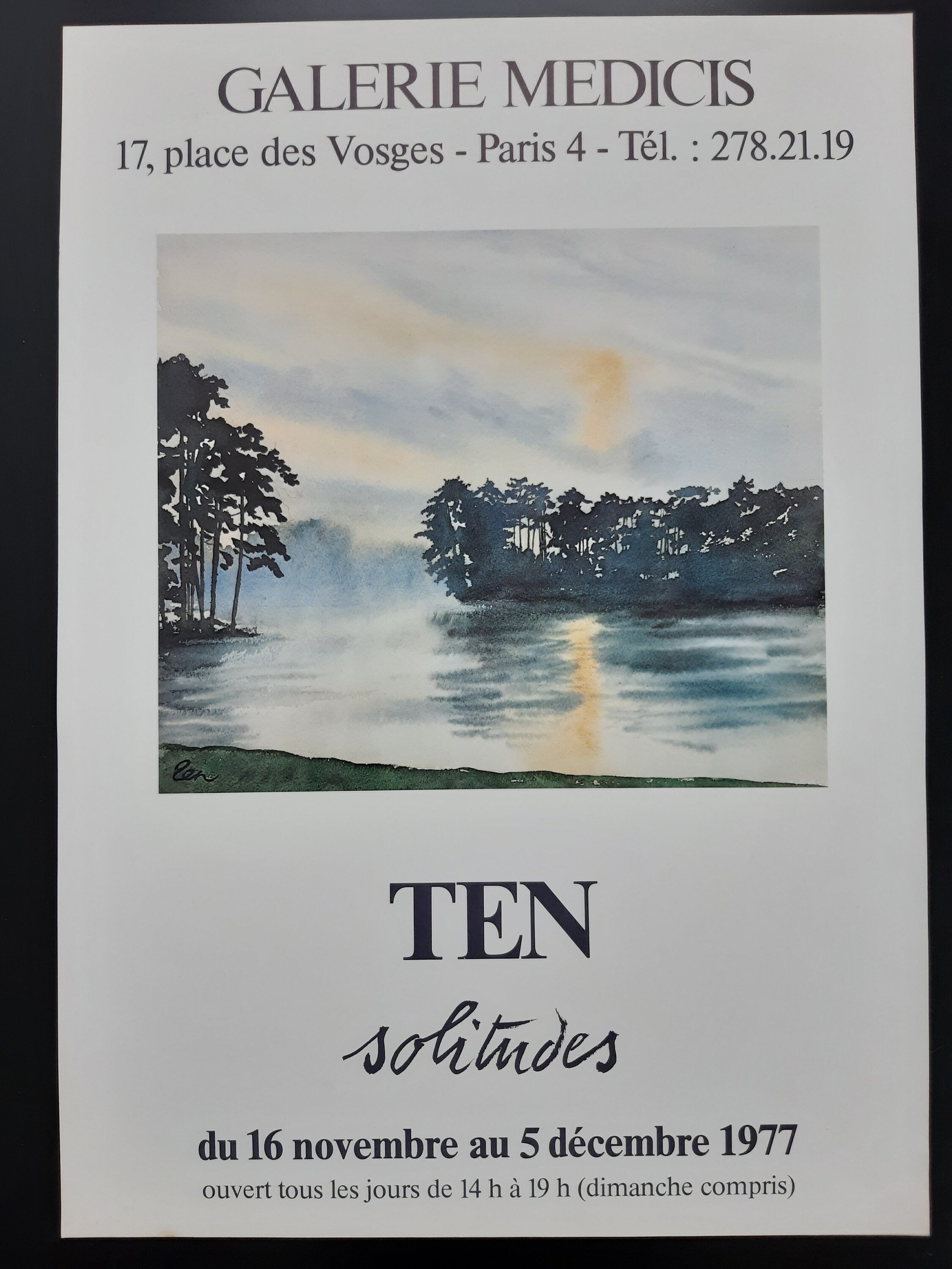 ZEHN originale Kunstplakate