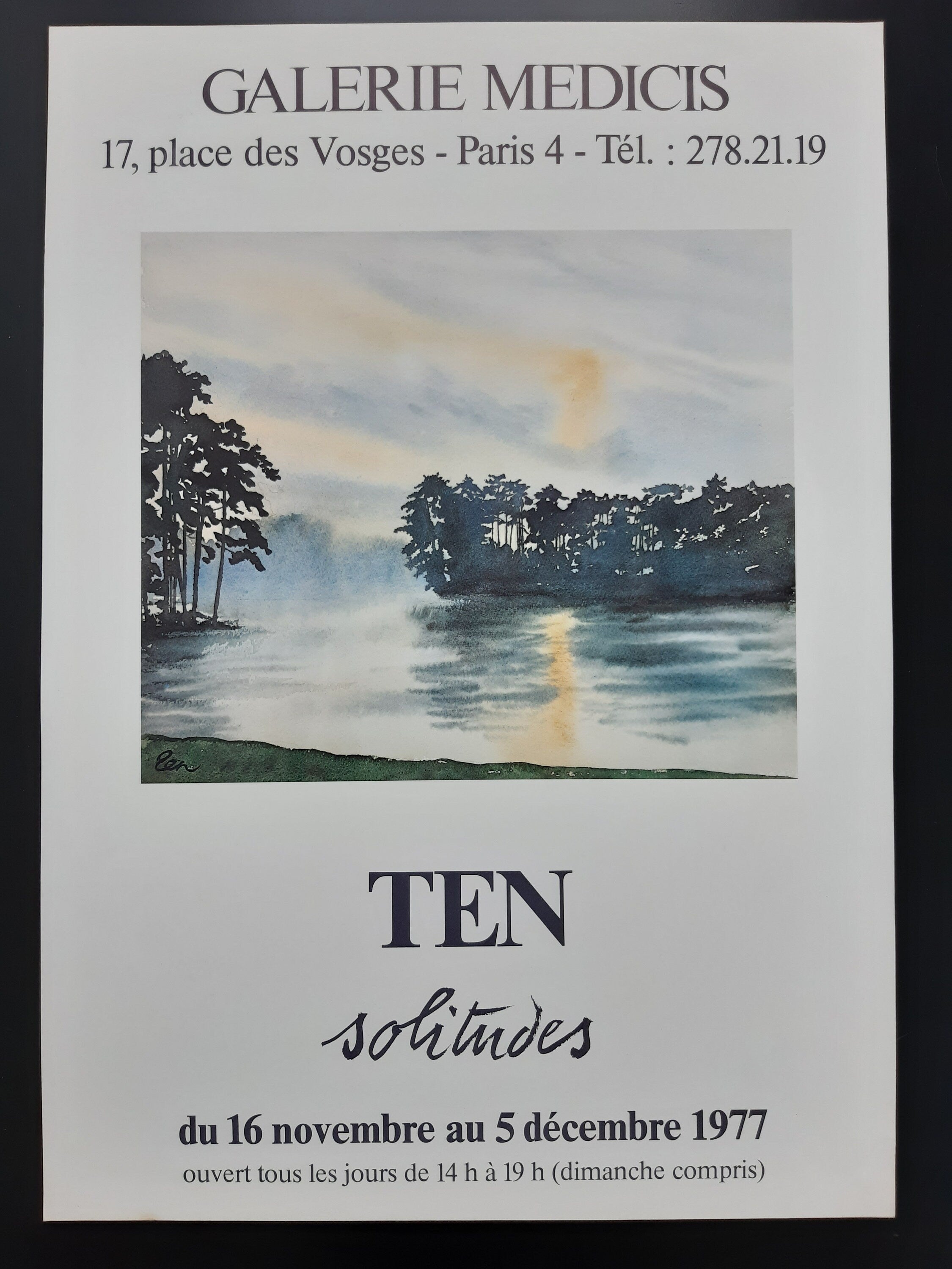 ZEHN originale Kunstplakate