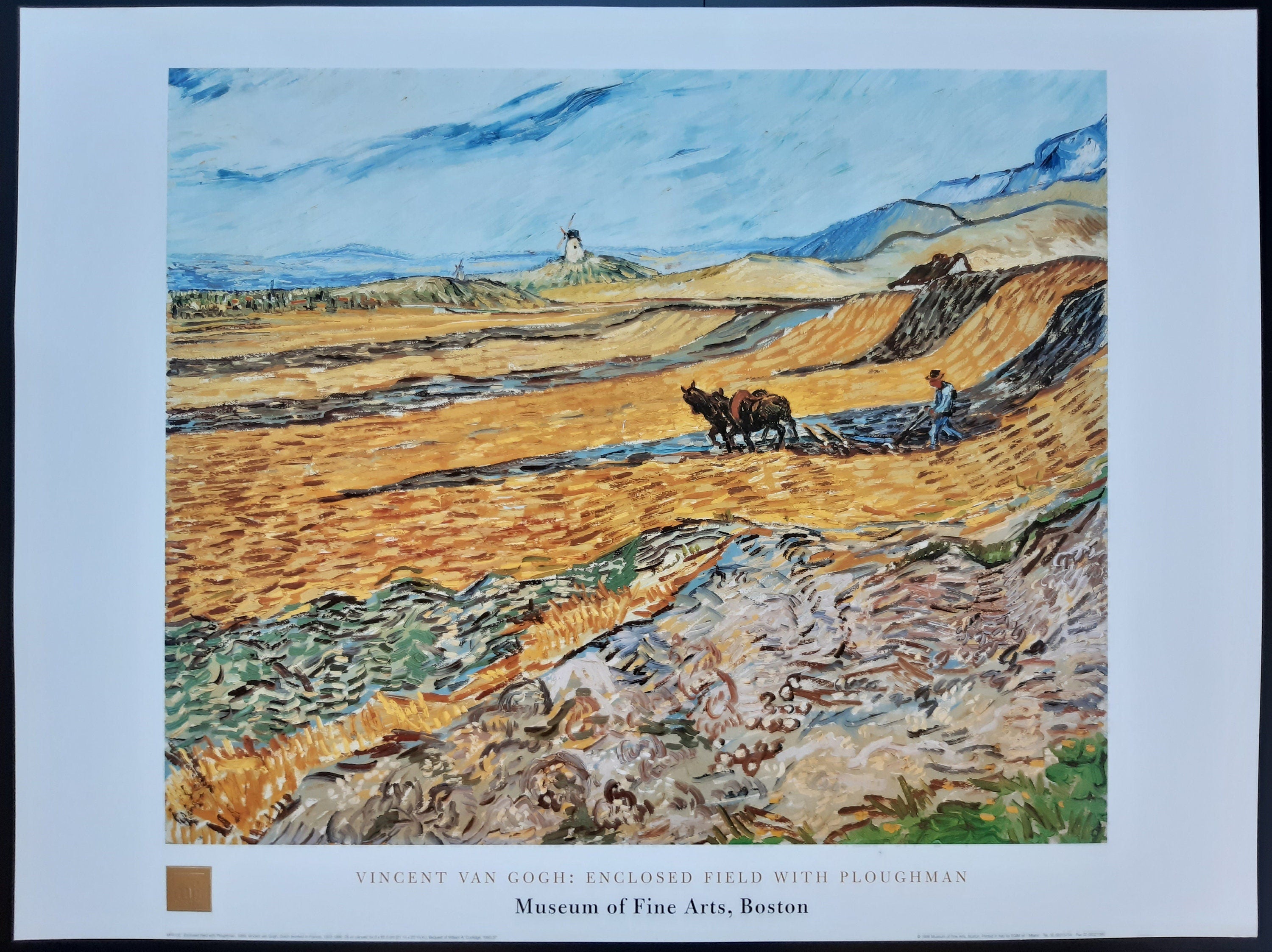Van Gogh original art poster - 39.4"×27.6" (100×70cm)
