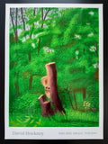 David Hockney original art poster - 18.7"×25.8" (47.5×65.5cm)