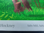 David Hockney original art poster - 18.7"×25.8" (47.5×65.5cm)