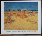 Van Gogh art exhibition poster - 18.1"×22.0" (46×56cm)