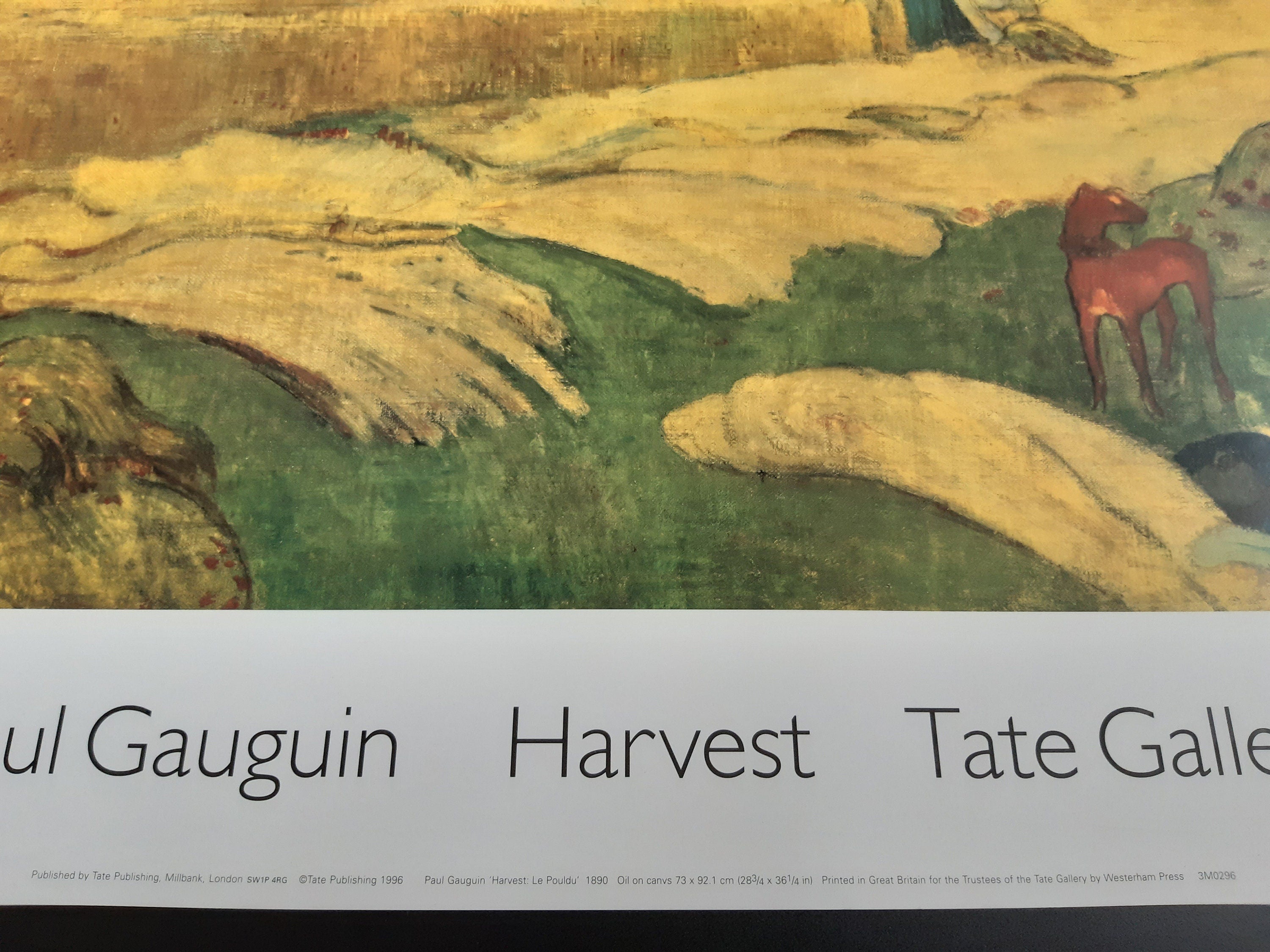 Paul Gauguin original art poster - 23.6"×31.5" (60×80cm)