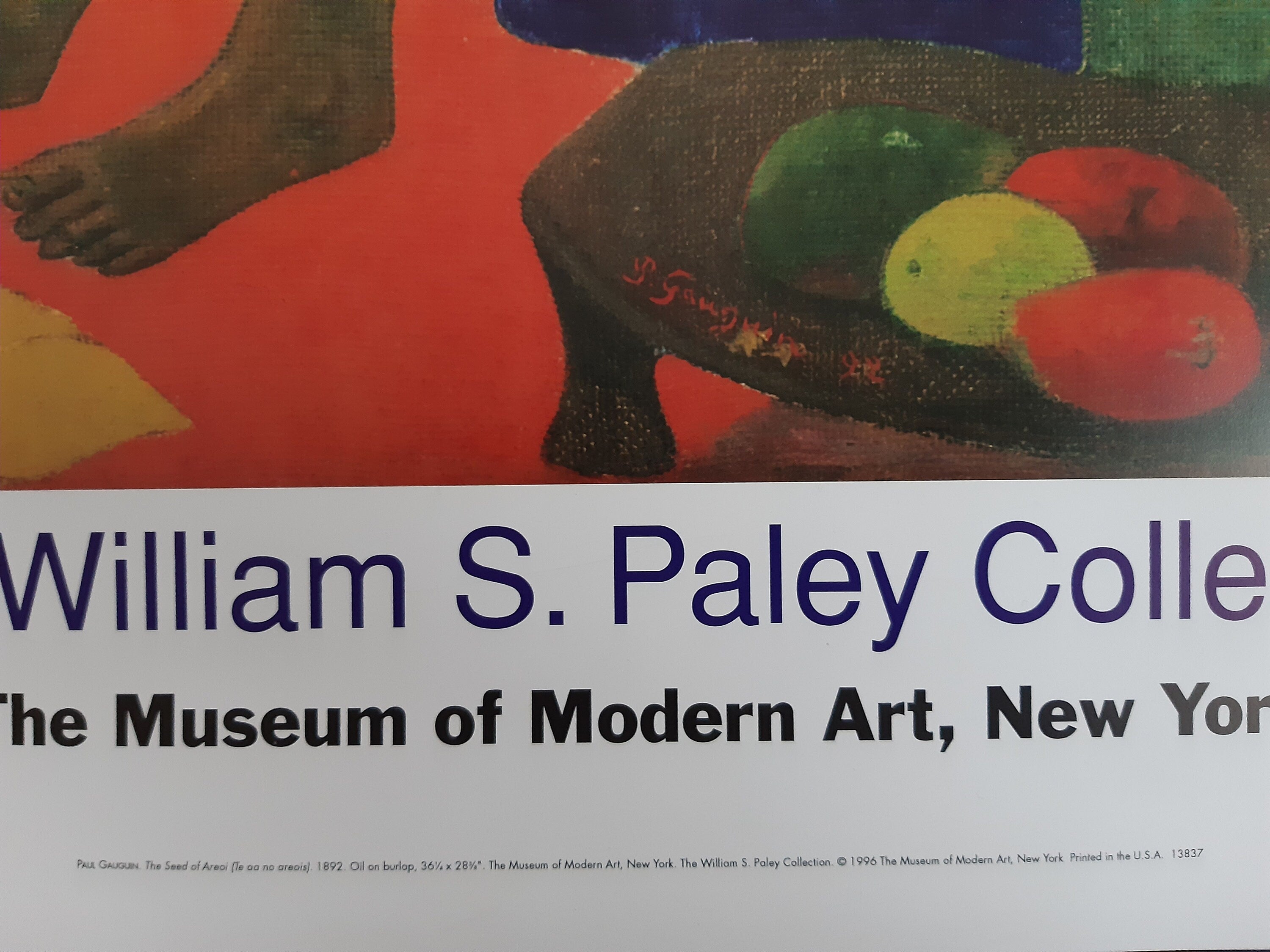 Paul Gauguin original art poster - 18.1"×24.0" (46×61cm)