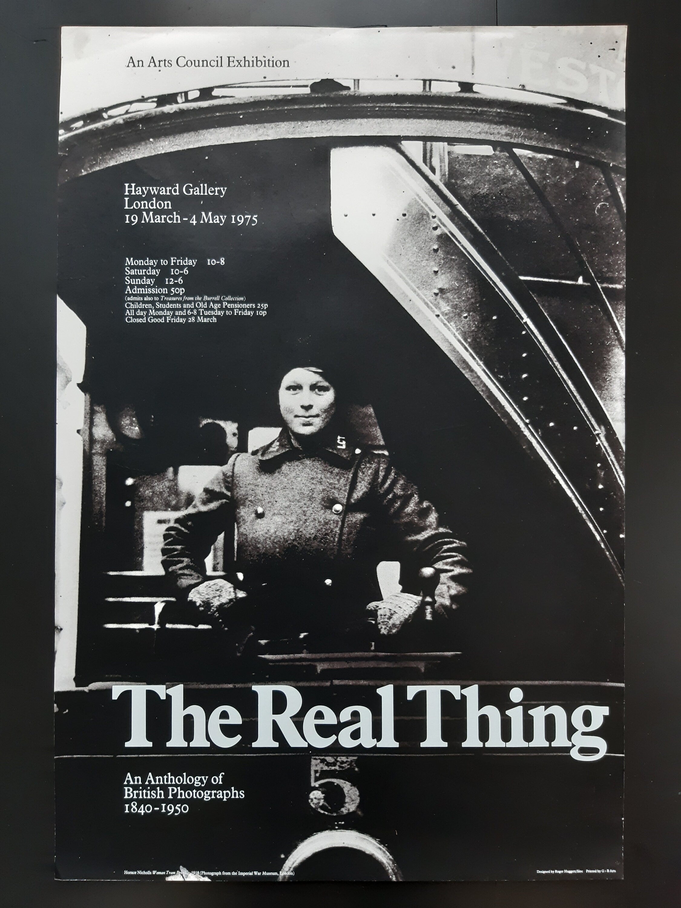 Original photography poster Norace Nicholls - 20.1"×29.9" (51×76cm)