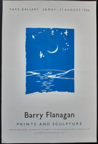Barry Flanagan original art poster - 20.1"×29.9" (51×76cm)