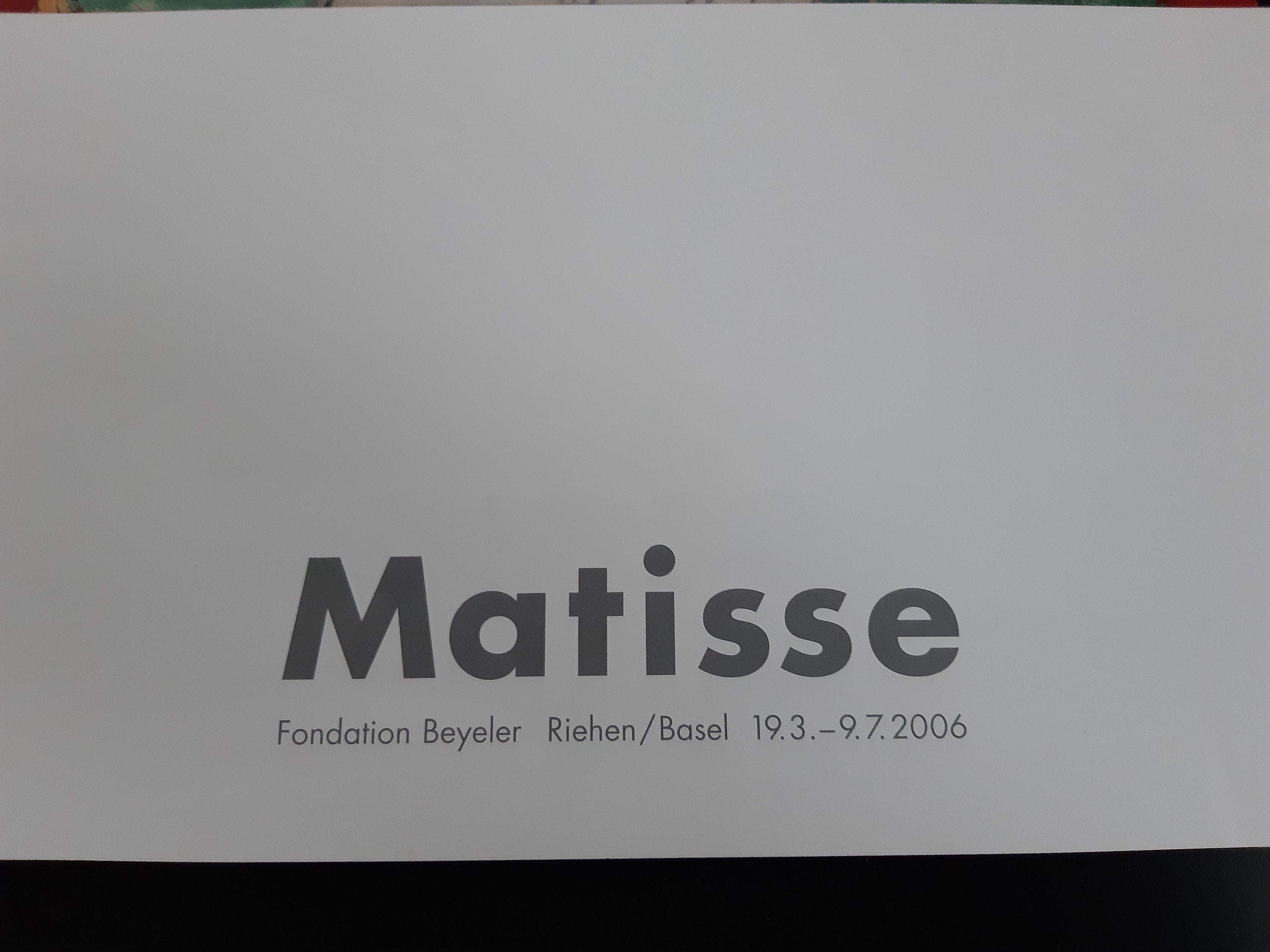 Henry Matisse art exhibition poster - 27.6"×39.4" (70×100cm)