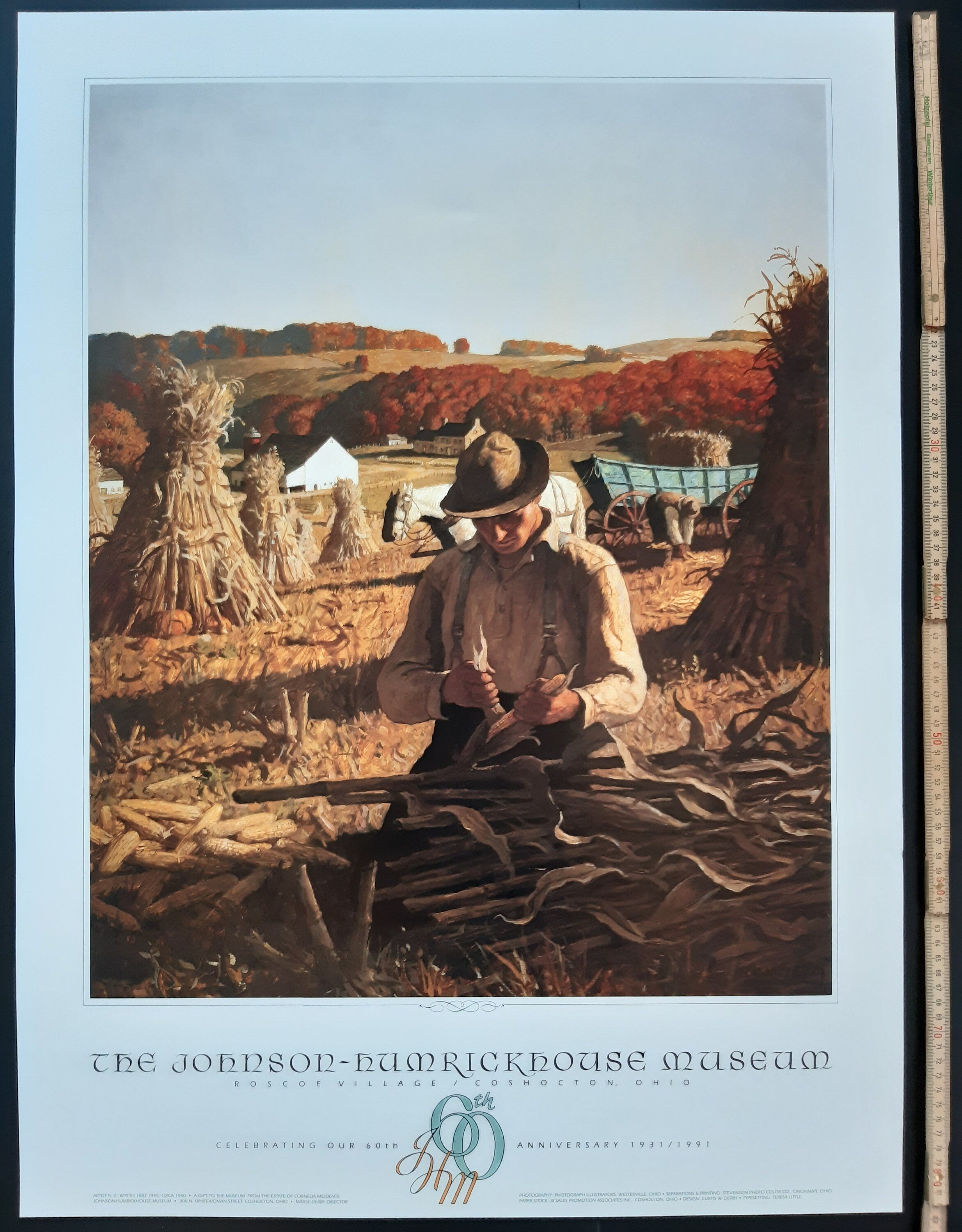 N. C. Wyeth Originalkunstplakat – 24.0"×32.7" (61×83cm)