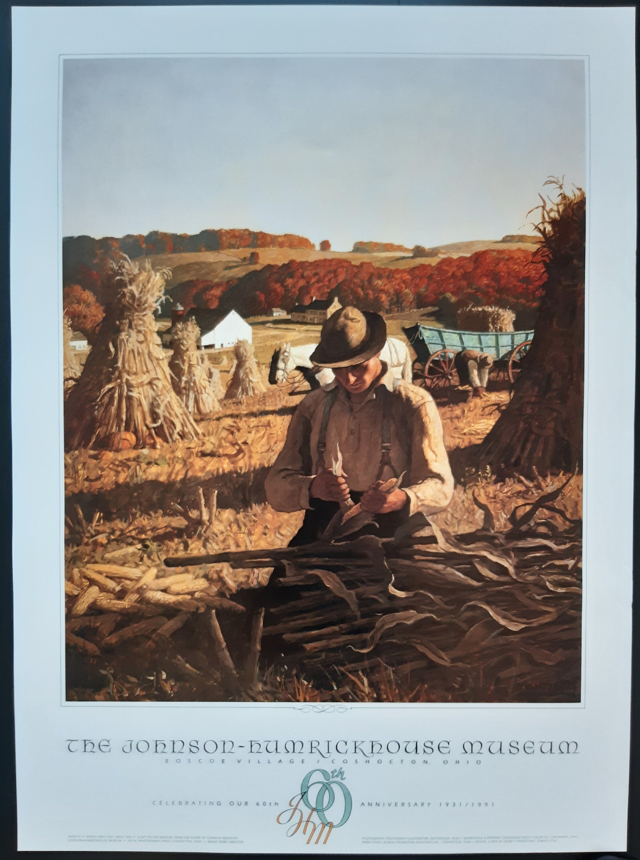 N. C. Wyeth Originalkunstplakat – 24.0"×32.7" (61×83cm)