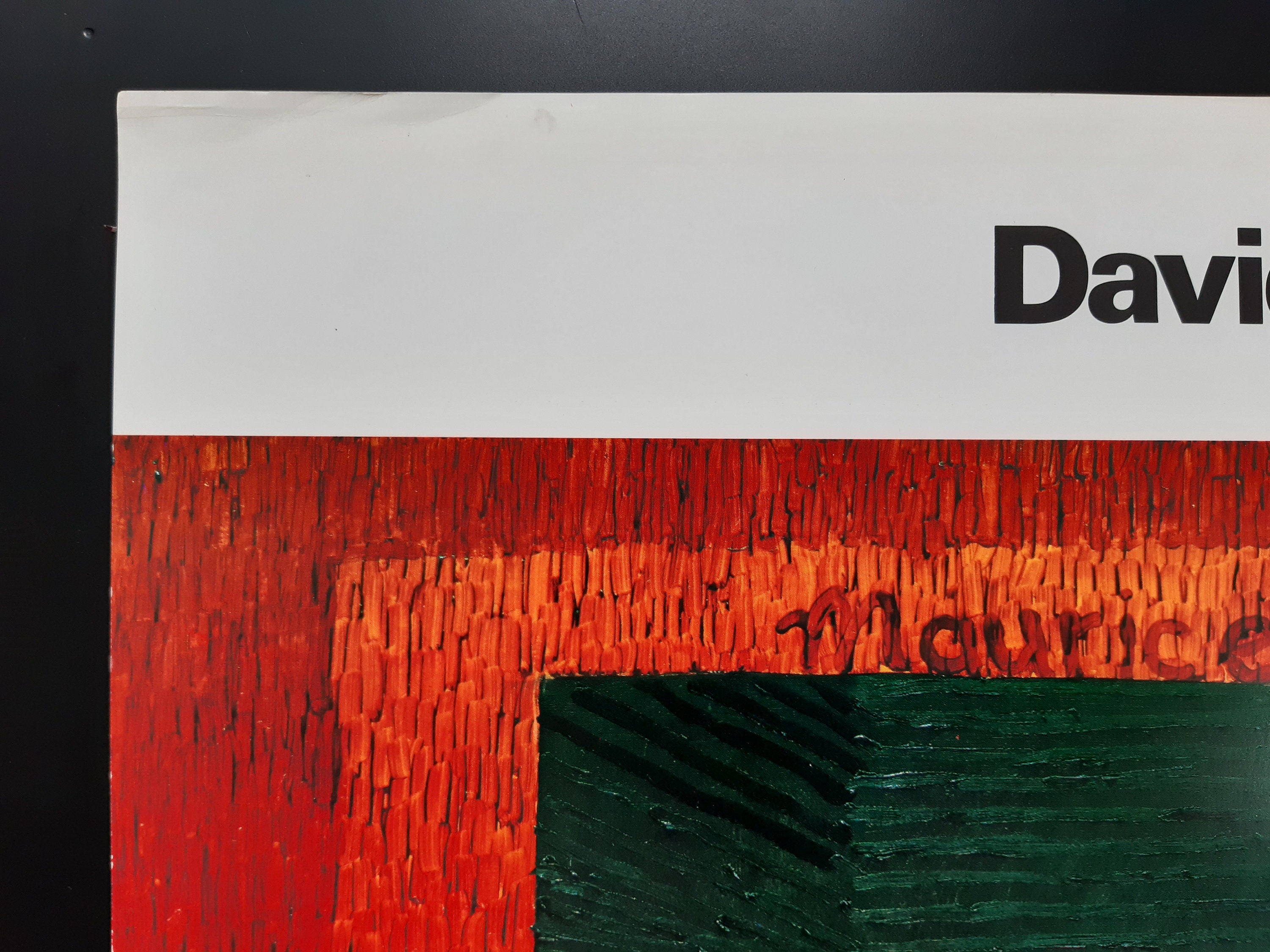 David Hockney original art poster - 26.8"×38.2" (68×97cm)