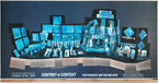 David Hockney original art poster - 39.8"×19.5" (101×49.5cm)