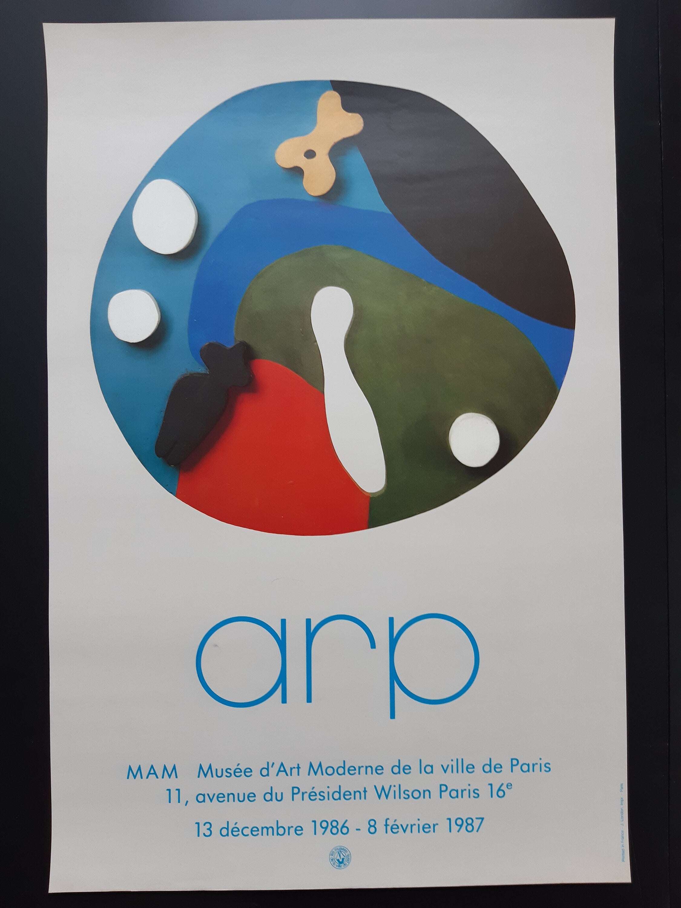 Hans Arp Kunstausstellung Poster - 15.7"×23.6" (40×60cm)