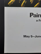 David Hockney original art poster - 26.8"×38.2" (68×97cm)