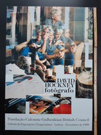 David Hockney original art poster - 18.5"×26.8" (47×68cm)