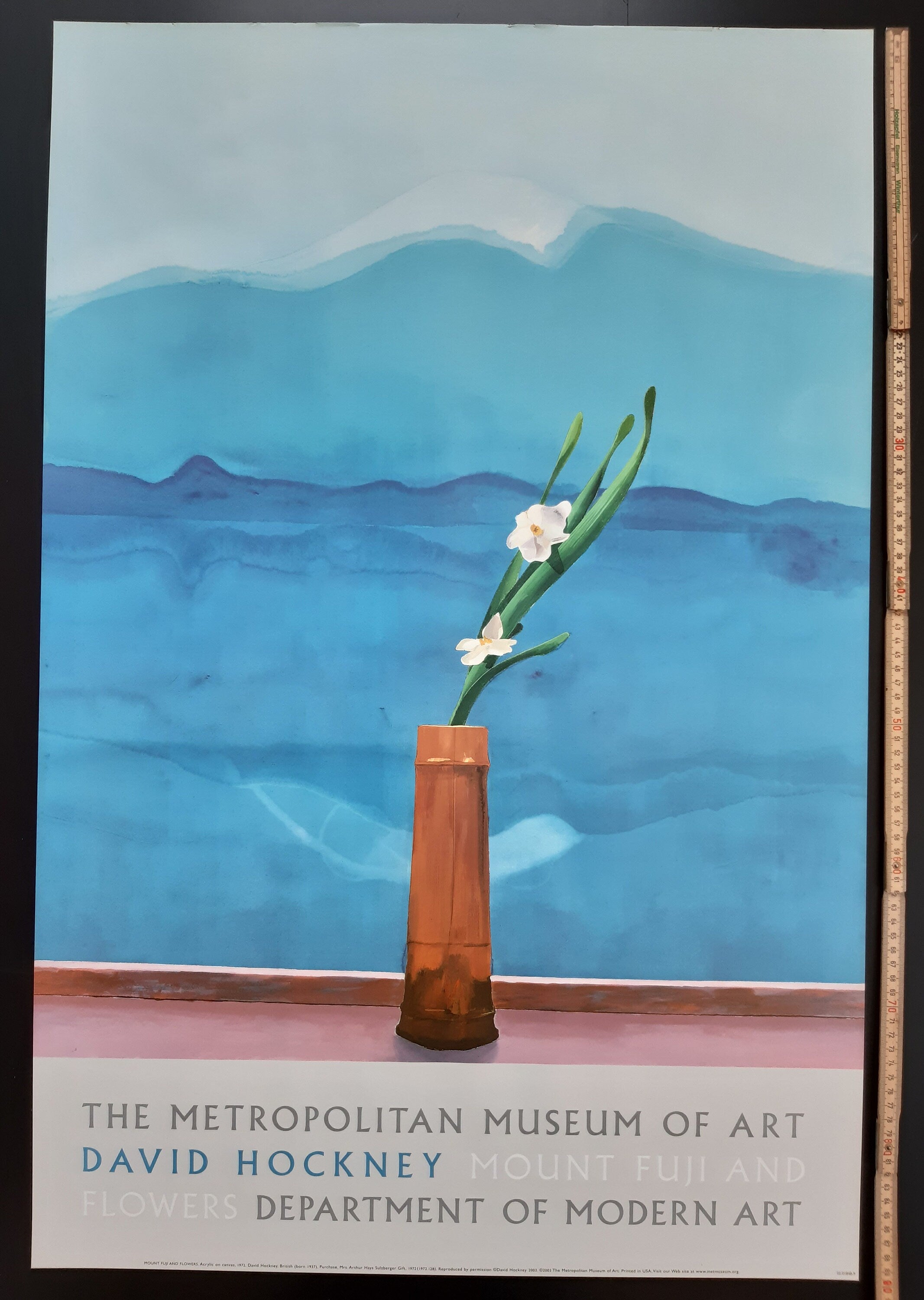 David Hockney vintage art Poster - 24.0"×35.8" (61×91cm)