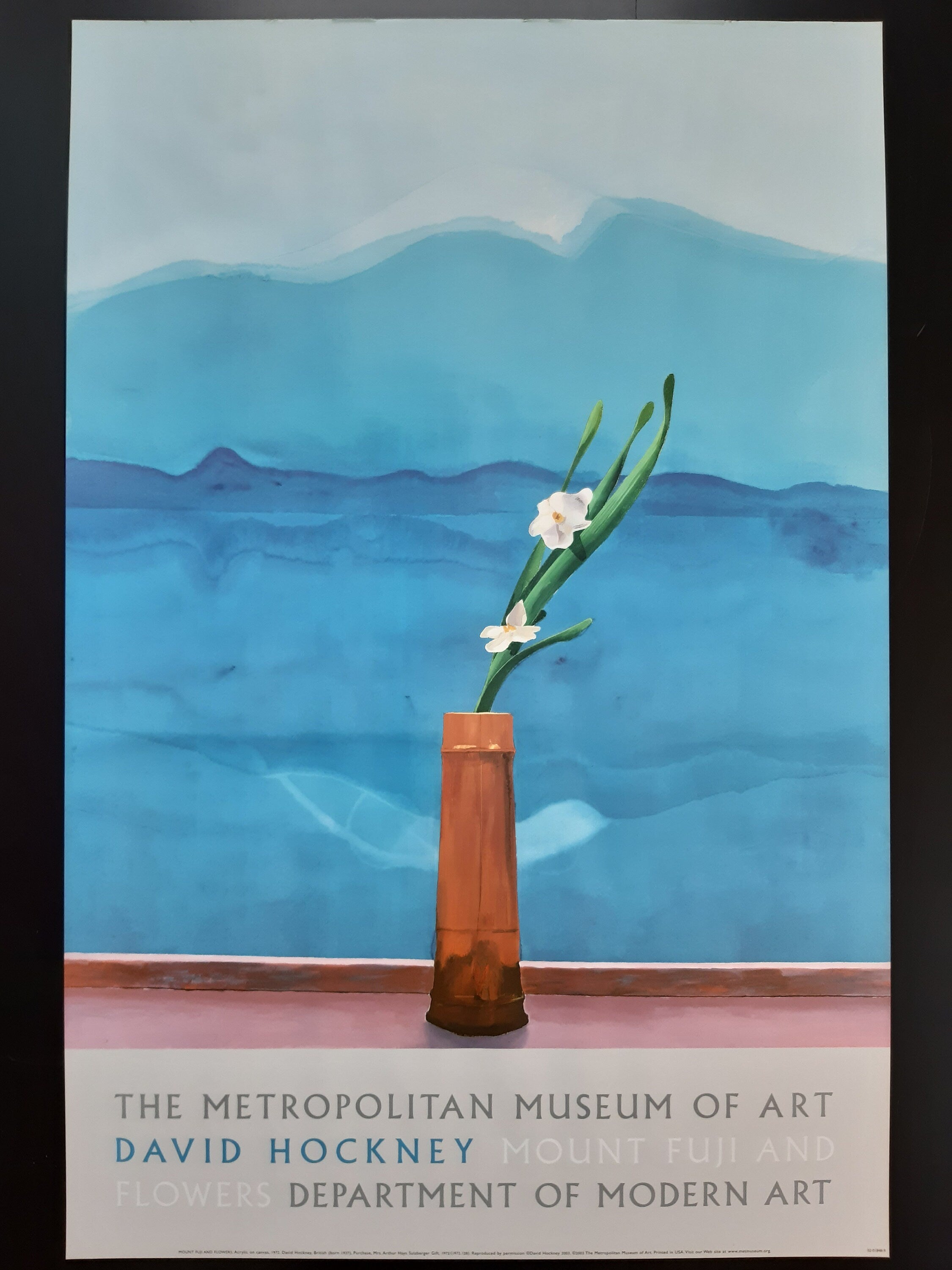 David Hockney vintage art Poster - 24.0"×35.8" (61×91cm)