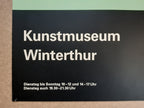 John M. Armleder art exhibition poster - 35.4"×50.4" (90×128cm)