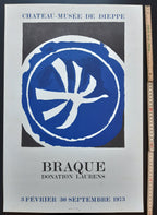 Georges Braque original art poster - 15.7"×23.2" (40×59cm)