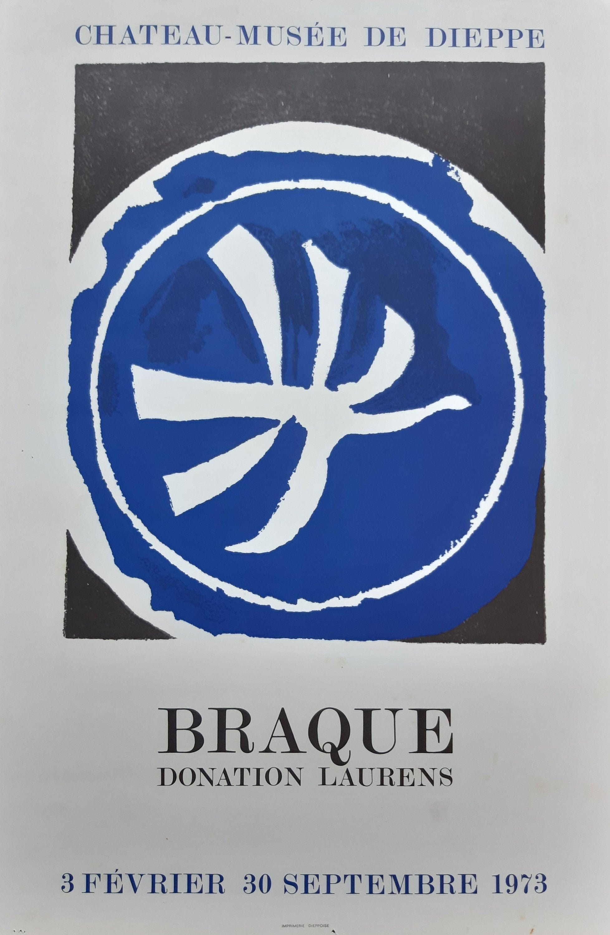 Georges Braque original art poster - 15.7"×23.2" (40×59cm)