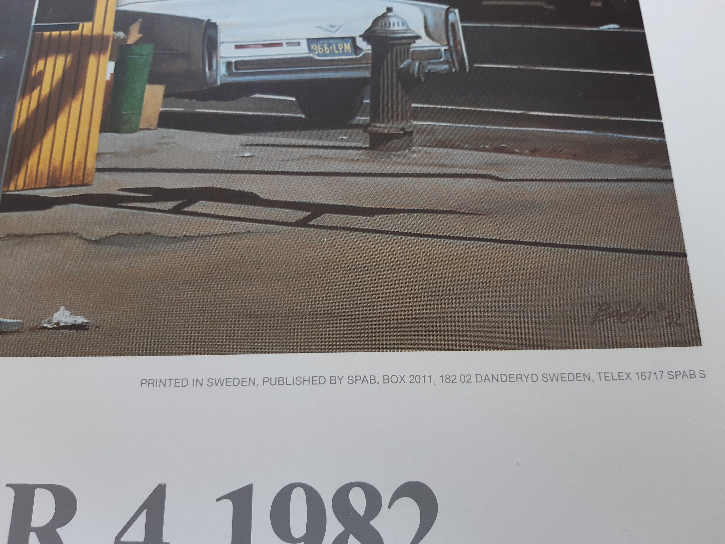 John Baeder Original-Kunstposter – 80×60 cm